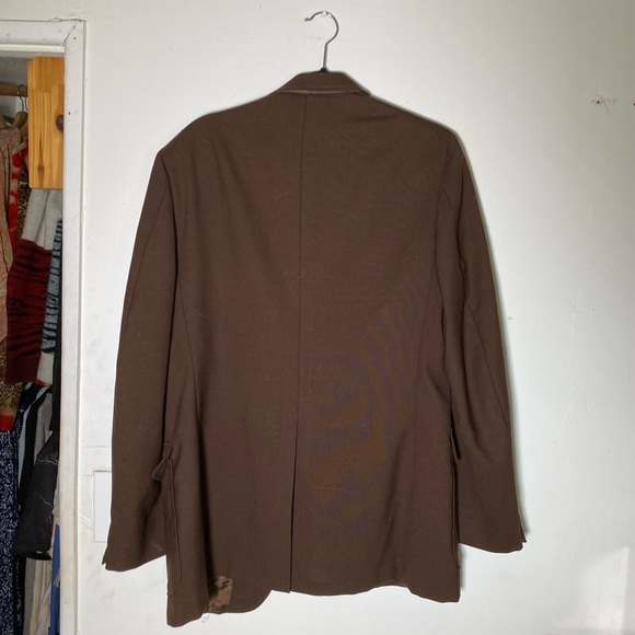 American Craftsman Dark Brown Blazer - Picture 7 of 7